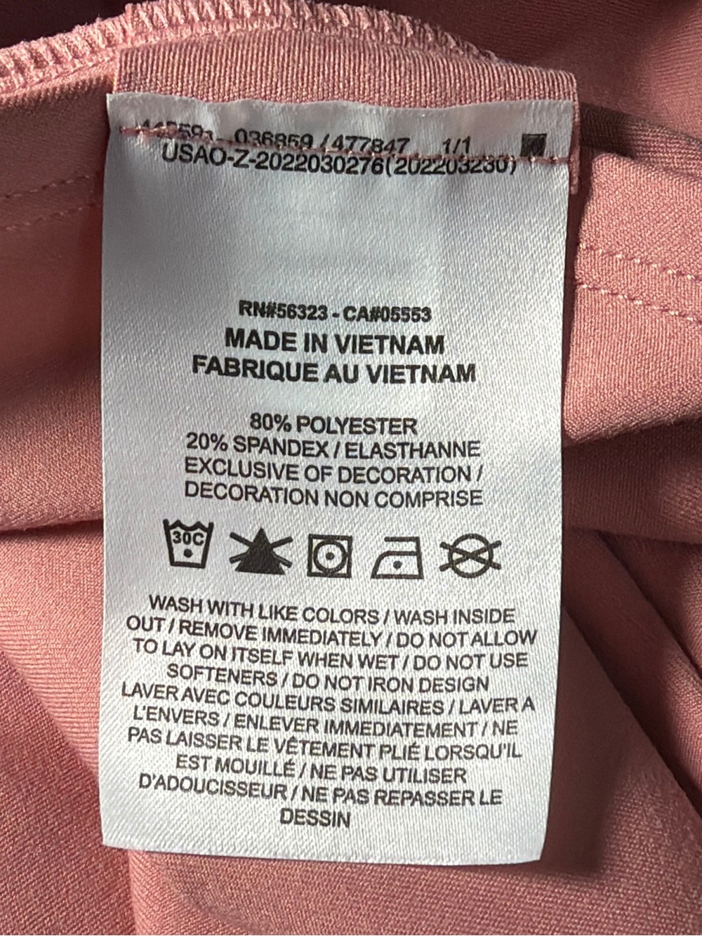 Large (EUC) Nike Pink Cropped Backless Crewneck Long Sleeve Top - Dri-fit - Picture 7 of 7